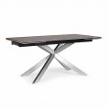 Uitschuifbare tafel tot 240 cm met Homemotion keramisch blad - Avici