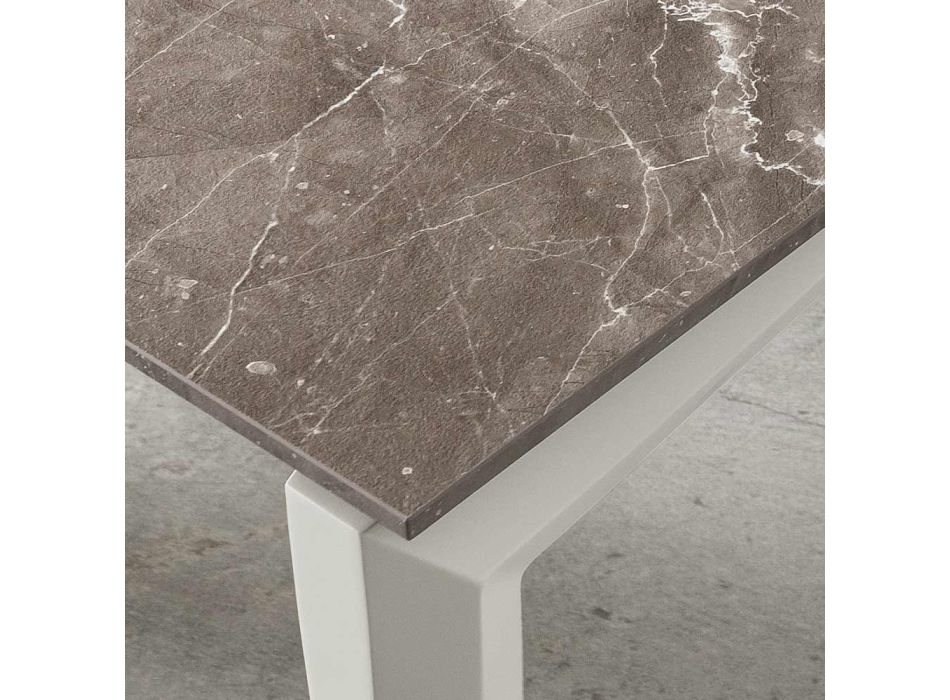 Uitschuifbare tafel tot 240 cm met HPL blad Made in Italy - Fantastisch Viadurini