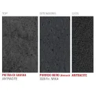 Uitschuifbare tafel tot 240 cm met Laminam blad Made in Italy - Maltees Viadurini