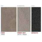 Uitschuifbare tafel tot 240 cm met Laminam blad Made in Italy - Maltees Viadurini