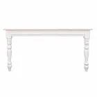 Uitschuifbare tafel tot 240 cm in mangohout en Mdf Homemotion - Tongo Viadurini