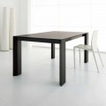 Uitschuifbare tafel tot 245 cm in Wengè eikenhout by Design - Ipanemo