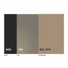 Uitschuifbare tafel tot 250 cm met glazen blad Made in Italy - Pitagora Viadurini