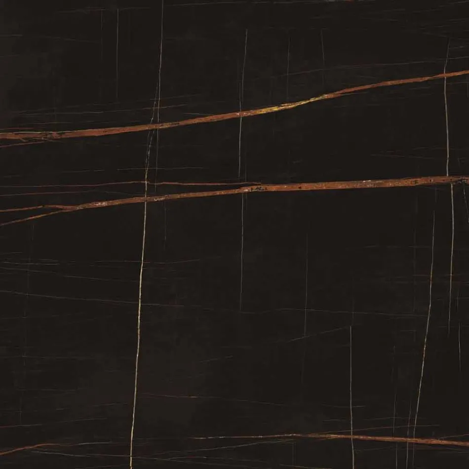 Uitschuifbare tafel tot 260 cm in steengoed, marmer en hout Made in Italy - Malita Viadurini