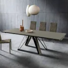 Uitschuifbare tafel tot 280 cm in Fenix Made in Italy, Precious - Aresto Viadurini