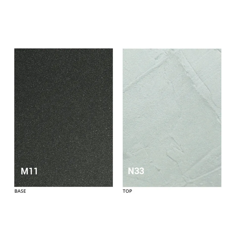 Uitschuifbare tafel tot 280 cm in hout en metaal Made in Italy - Gallotto Viadurini