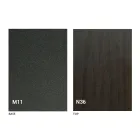 Uitschuifbare tafel tot 280 cm in hout en metaal Made in Italy - Gallotto Viadurini