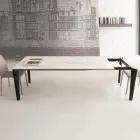 Uitschuifbare tafel tot 290 cm in glaskeramiek Made in Italy - Polonio Viadurini