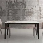 Uitschuifbare tafel tot 290 cm in glaskeramiek Made in Italy - Polonio Viadurini