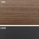 Uitschuifbare tafel tot 300 cm met gefineerd blad Made in Italy - Grotta Viadurini