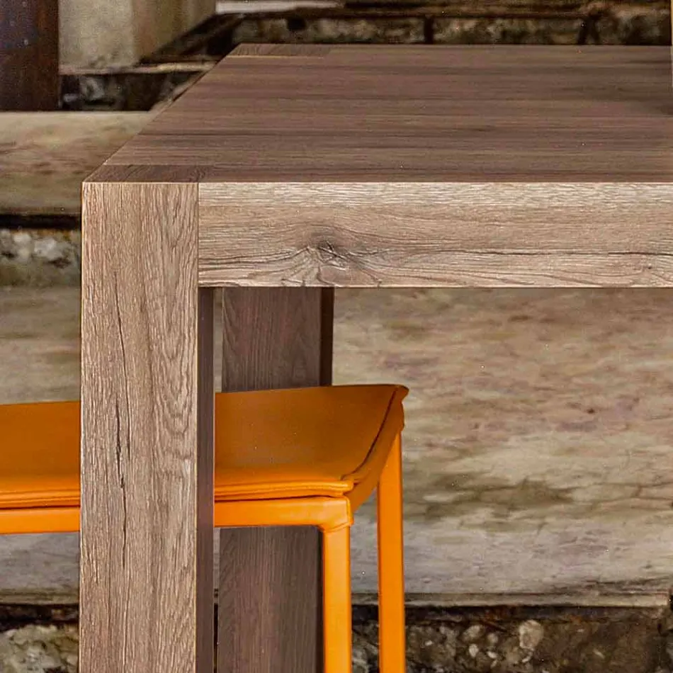 Tafel uit te breiden tot 300 cm modern design melamine Oky Viadurini