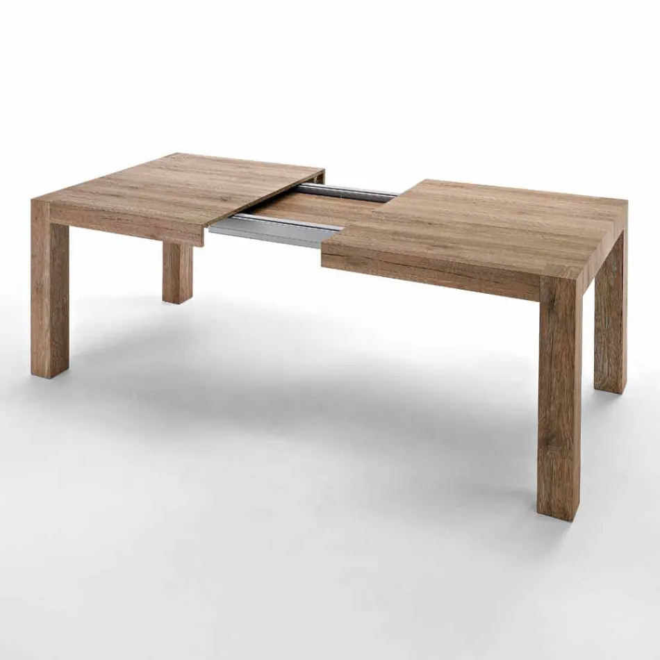 Tafel uit te breiden tot 300 cm modern design melamine Oky Viadurini