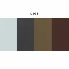 Uitschuifbare tafel tot 300 cm in Fenix en staal Made in Italy - Settimmio Viadurini