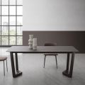 Uitschuifbare tafel tot 300 cm in gestratificeerd HPL Made in Italy - Bastiano