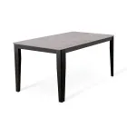 Uitschuifbare tafel tot 316 cm in melamine en metalen onderstel - wierook Viadurini