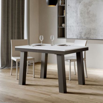 Uitschuifbare tafel tot 4,40 m Modern gemaakt in Italië hout - Cedric Viadurini