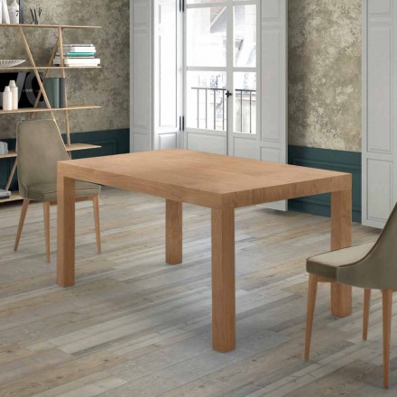 Uitschuifbare tafel tot 470 cm van Made in Italy gefineerd hout – Gordito Viadurini