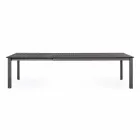 Uitschuifbare tafel in aluminium, modern design voor outdoor homemotion - Casper Viadurini