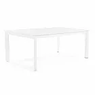 Uitschuifbare tafel in aluminium, modern design voor outdoor homemotion - Casper Viadurini