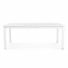 Uitschuifbare tafel in aluminium, modern design voor outdoor homemotion - Casper Viadurini