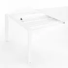 Uitschuifbare tafel in aluminium, modern design voor outdoor homemotion - Casper Viadurini