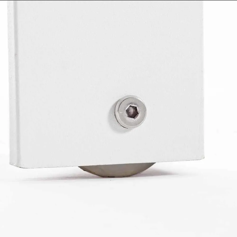 Uitschuifbare tafel in aluminium, modern design voor outdoor homemotion - Casper Viadurini