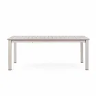 Uitschuifbare tafel in aluminium, modern design voor outdoor homemotion - Casper Viadurini