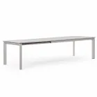 Uitschuifbare tafel in aluminium, modern design voor outdoor homemotion - Casper Viadurini