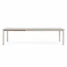 Uitschuifbare tafel in aluminium, modern design voor outdoor homemotion - Casper Viadurini