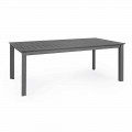 Uitschuifbare buitentafel in aluminium modern design Homemotion - Casper