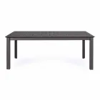 Uitschuifbare tafel in aluminium, modern design voor outdoor homemotion - Casper Viadurini