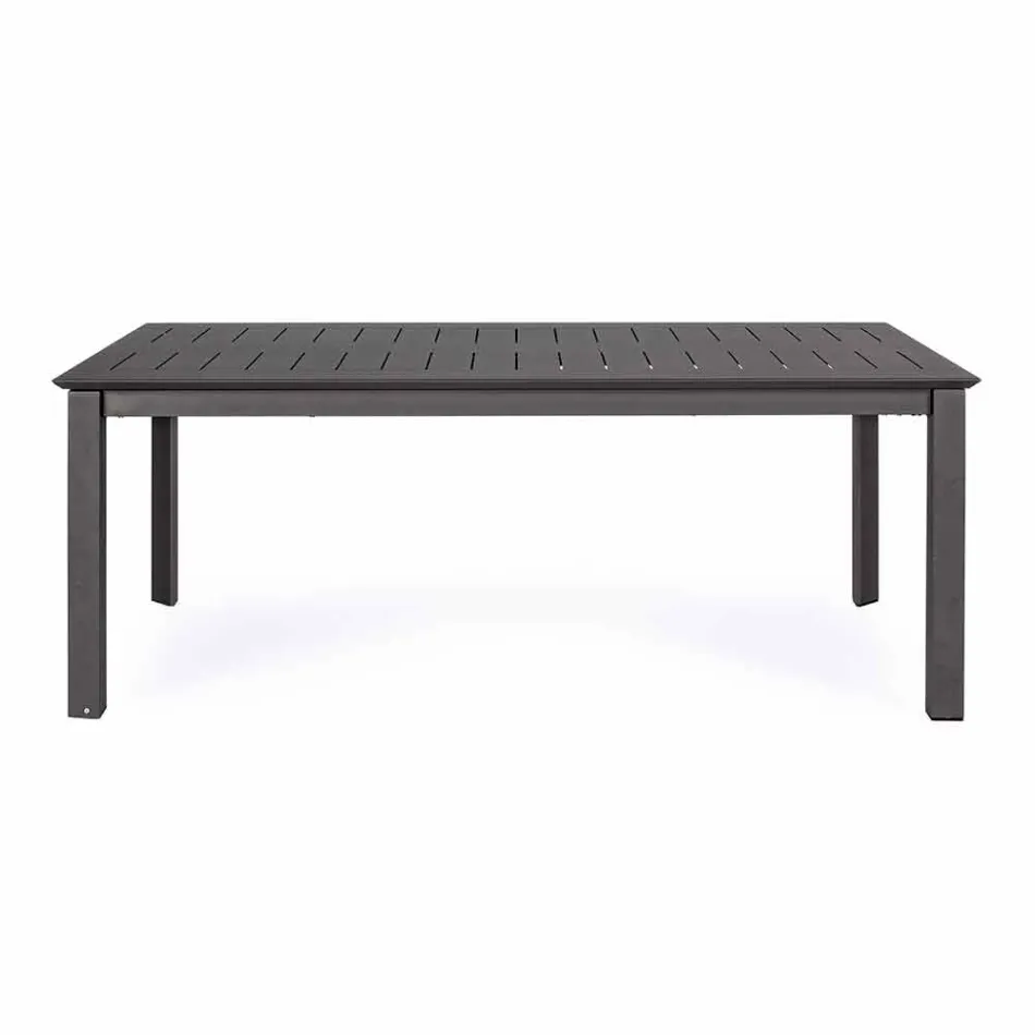 Uitschuifbare tafel in aluminium, modern design voor outdoor homemotion - Casper Viadurini