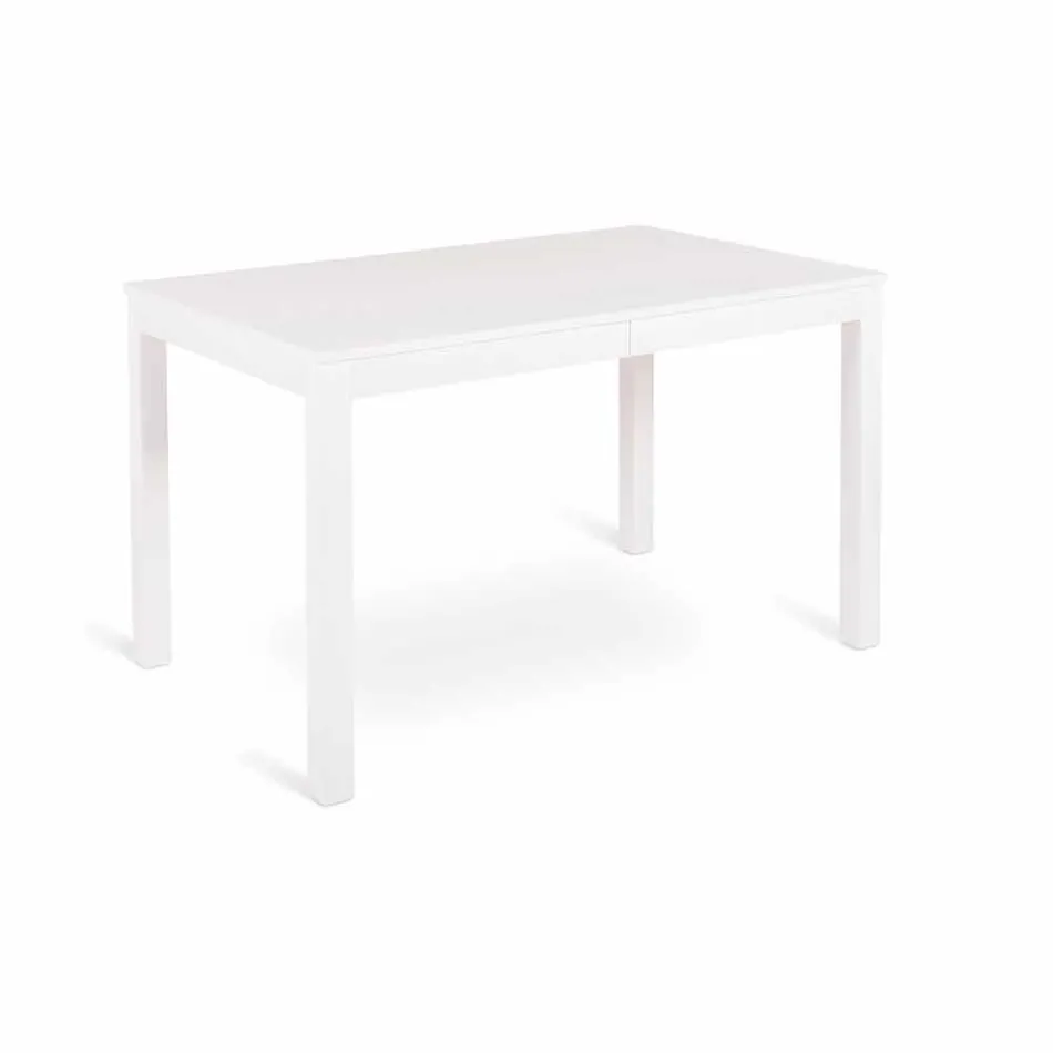 Uitschuifbare tafel in beukenhout gemaakt in Italië Tito Viadurini