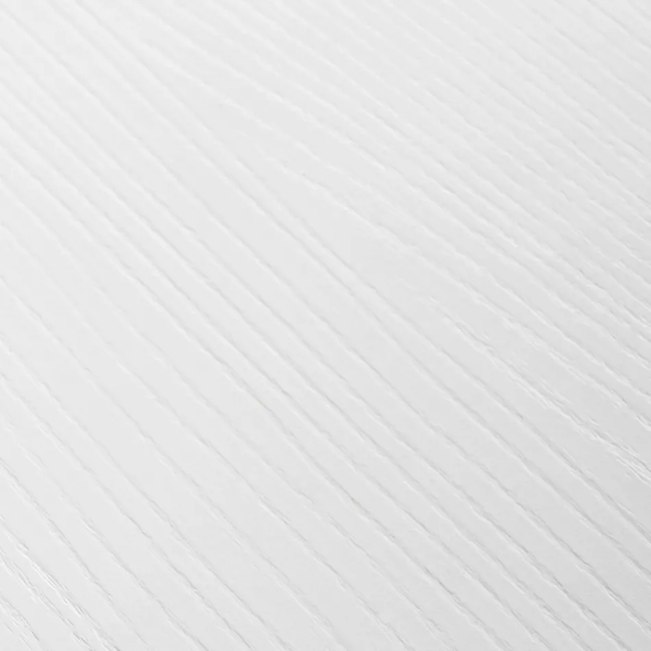 Uitschuifbare tafel in melaminehout en antraciet ijzeren onderblad - Sassone Viadurini