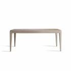 Tabel houten tafel walnoten natuur grijs modern design Matis Viadurini