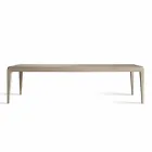 Tabel houten tafel walnoten natuur grijs modern design Matis Viadurini