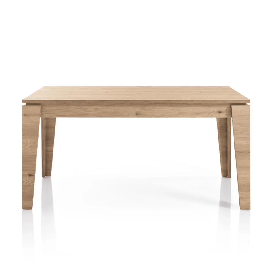 Uitschuifbare tafel in melamine met verschillende afwerkingen Made in Italy - Lily Viadurini