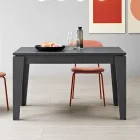 Uitschuifbare tafel in melamine met verschillende afwerkingen Made in Italy - Lily Viadurini