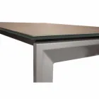 Modern uitschuifbare tafel met keramische top Philadelphia Viadurini