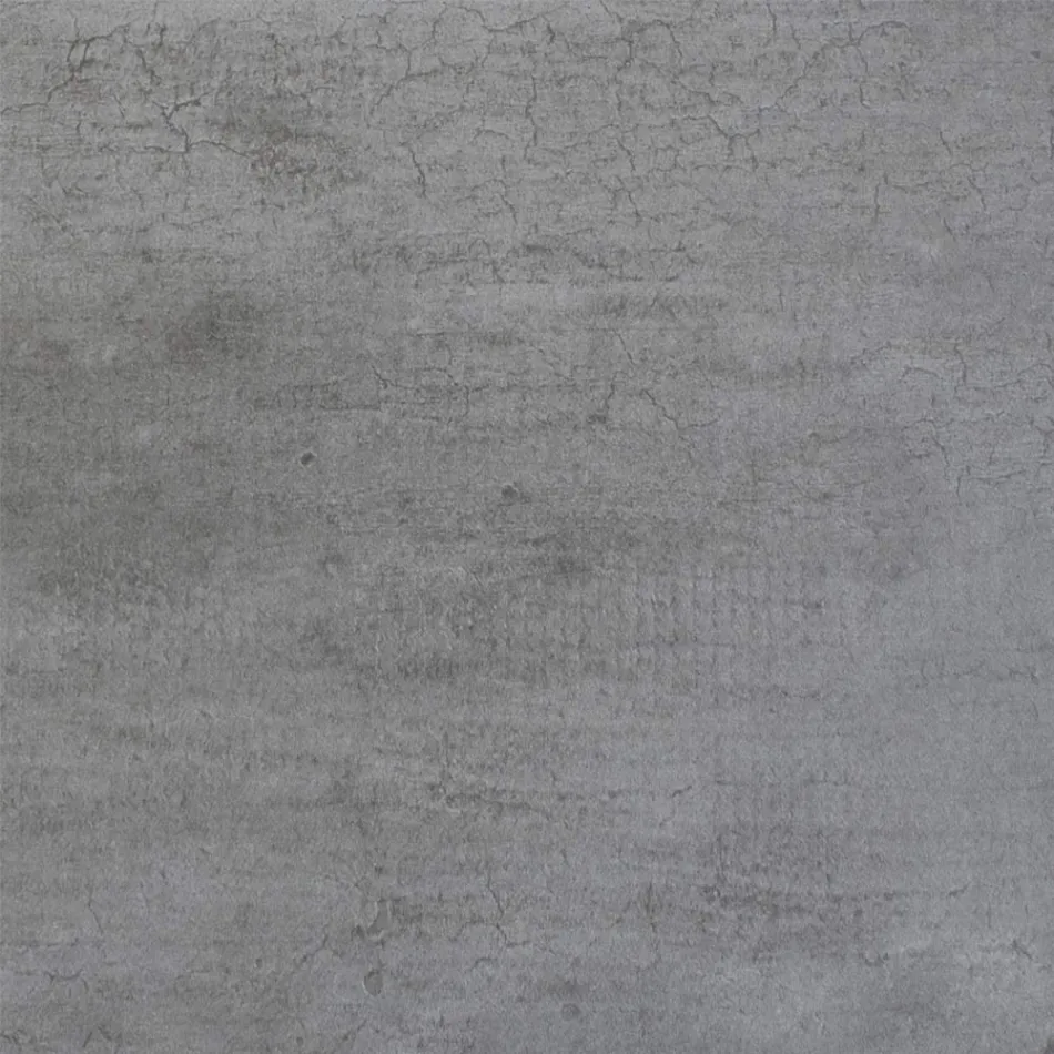 Moderne uitschuifbare tafel in melaminehout en ijzeren onderblad - Marella Viadurini