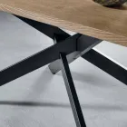 Moderne uitschuifbare tafel in eikenhout Made in Italy - Oncino Viadurini