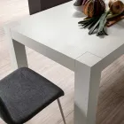 Uitschuifbare tafel gemaakt van opklapbaar melamine Made in Italy - Oky Viadurini
