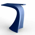 Ontwerp hoge buitentafel H 100 cm, in polyethyleen, Wing Vondom Viadurini