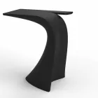 Ontwerp hoge buitentafel H 100 cm, in polyethyleen, Wing Vondom Viadurini
