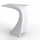Ontwerp hoge buitentafel H 100 cm, in polyethyleen, Wing Vondom Viadurini