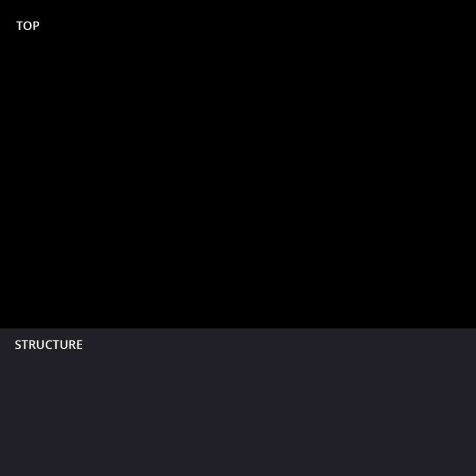 Hoge polyethyleen tafel met ronde HPL-top gemaakt in Italië - Tinuccia Viadurini