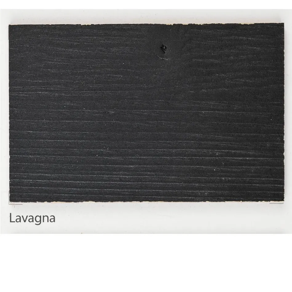 Tafel met verguld blad van massief eikenhout en onderstel van kristal Made in Italy - Noelia Viadurini