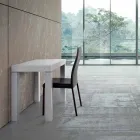 Uitschuifbare consoletafel tot 325 cm in Made in Italy laminaat - Gordito Viadurini