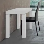 Uitschuifbare consoletafel tot 325 cm in Made in Italy laminaat - Gordito Viadurini