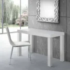 Uitschuifbare consoletafel tot 325 cm in Made in Italy laminaat - Gordito Viadurini